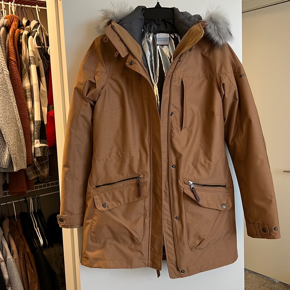3-in-1 Columbia Coat/Jacket in Camel